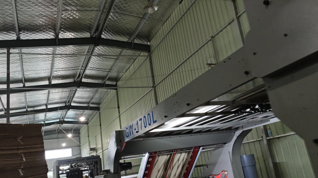 Successful Installation of the GW-1700L High-Speed Flute Laminator with Flip Flop Stacker