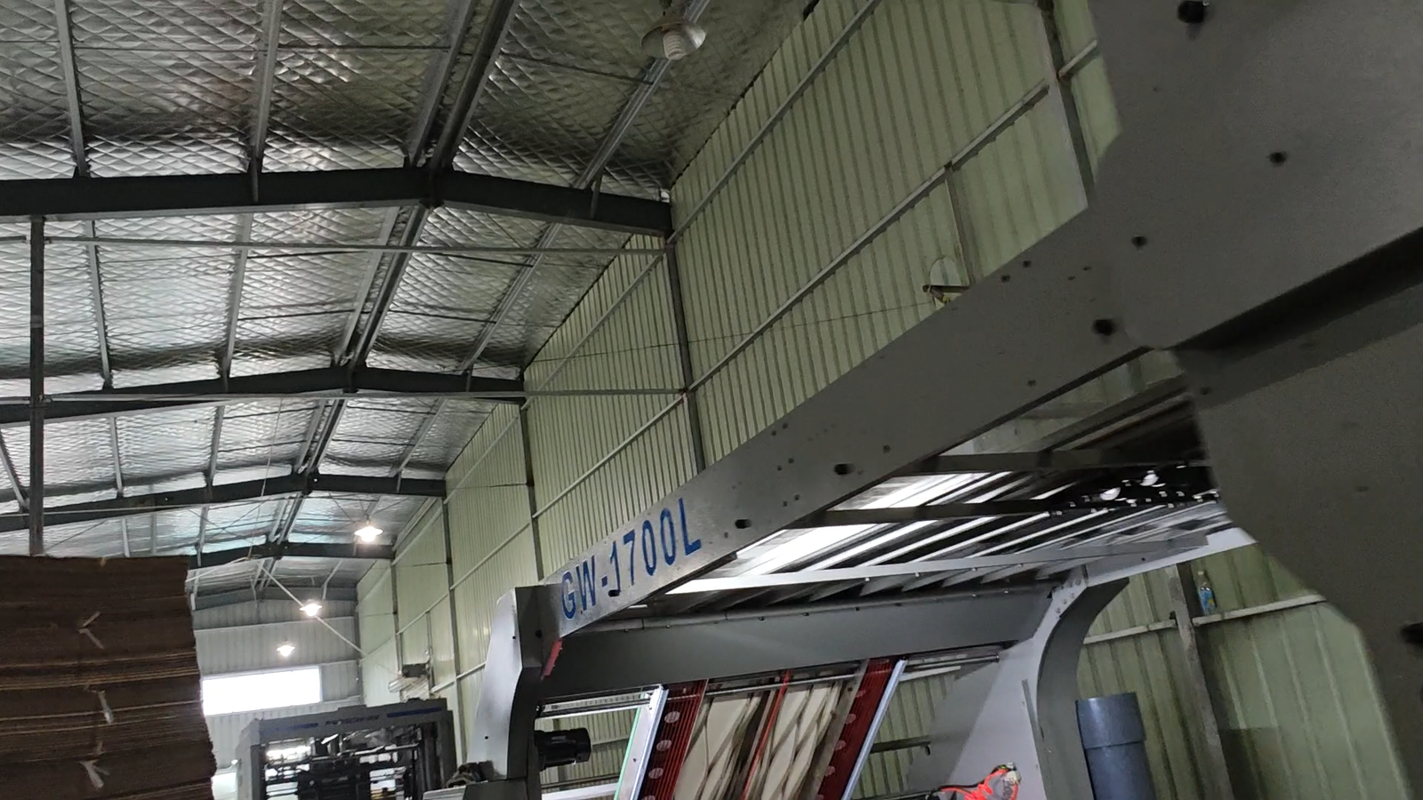 Successful Installation of the GW-1700L High-Speed Flute Laminator with Flip Flop Stacker