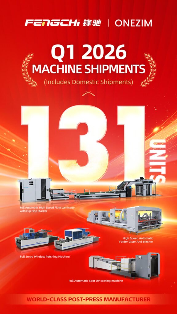 FENGCHI & ONEZIM Global Machine Shipments for the First Quarter of 2026